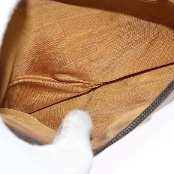 GUCCI GG Supreme Web Sherry Line Shoulder Bag PVC Beige Gold Red Auth ep10859 - Picture 13 of 16